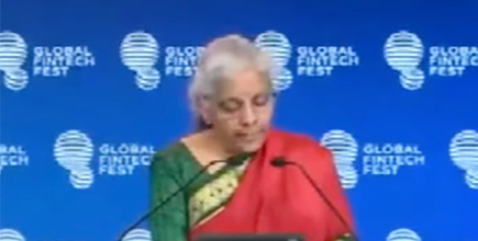 Finance Min Sitharaman Addresses The Need For Global Collaborations At Global Fintech Fest 2023