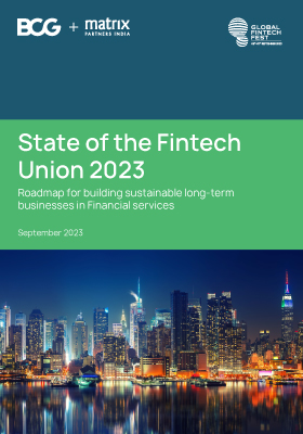 State of the Fintech Union 2023 - Roadmap for building sustainable long-term businesses in financial services