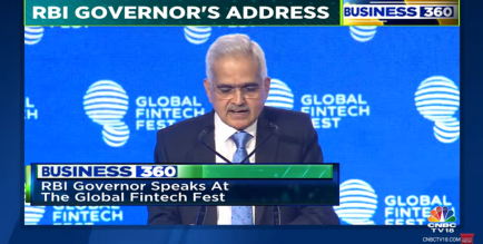 Shri Shaktikanta  Das,  Governor, RBI, addressing GFF 2024