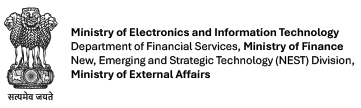 Department of Financial Services and Ministry of External Affairs logos