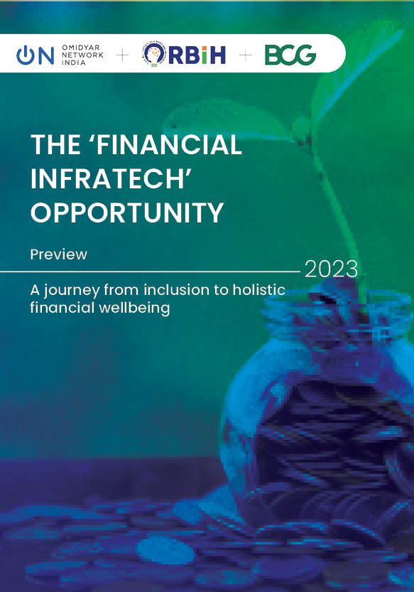 The Financial InfraTech Opportunity: A journey from inclusion to holistic financial wellbeing